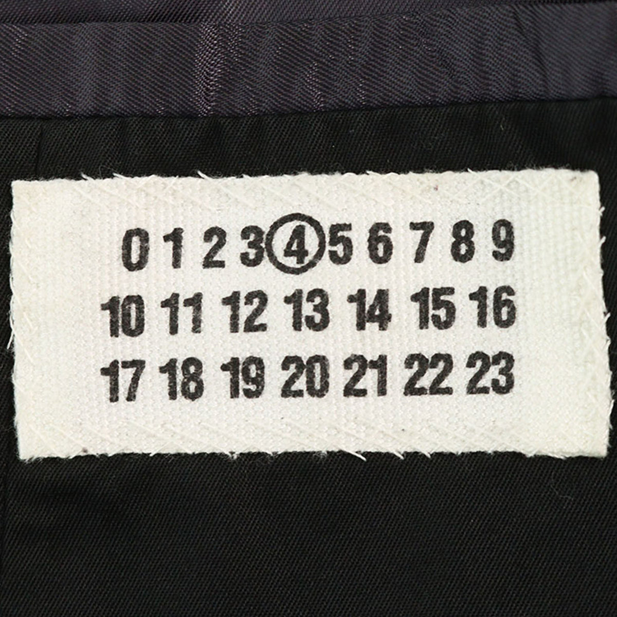 Maison Martin Margiela 04SS Cotton Coat Dark Navy Size 36