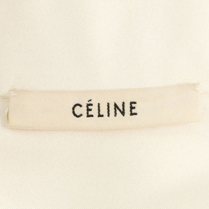 Celine CÉLINE by Phoebe Philo Silk Belt Off-White Size 36