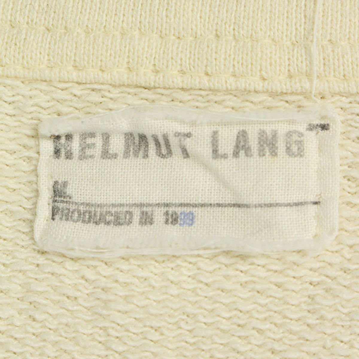 HELMUT LANG 1999 Jeans White Size XS