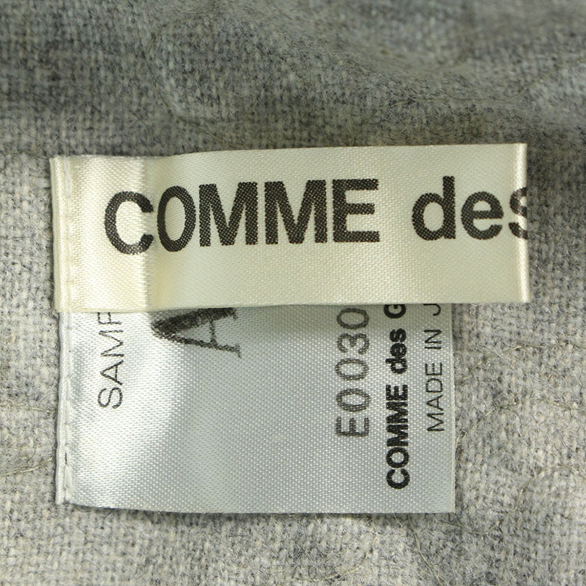 COMME des GARCONS Gray Midi Dress