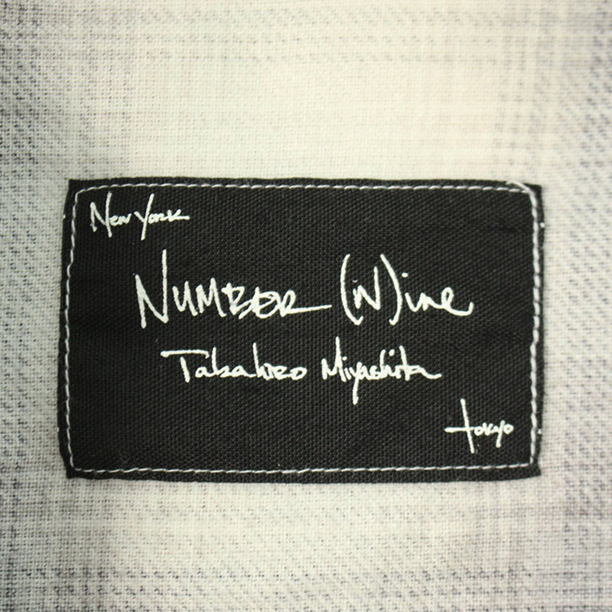NUMBER (N)INE 2007 A/W Gray Jacket Size 2