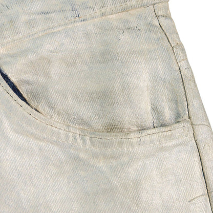 Maison Martin Margiela Cotton Silver Jeans