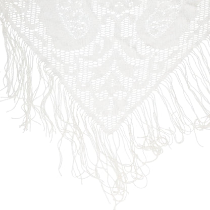 NUMBER (N)INE 2001 A/W White Rayon Nylon Silk Scarf