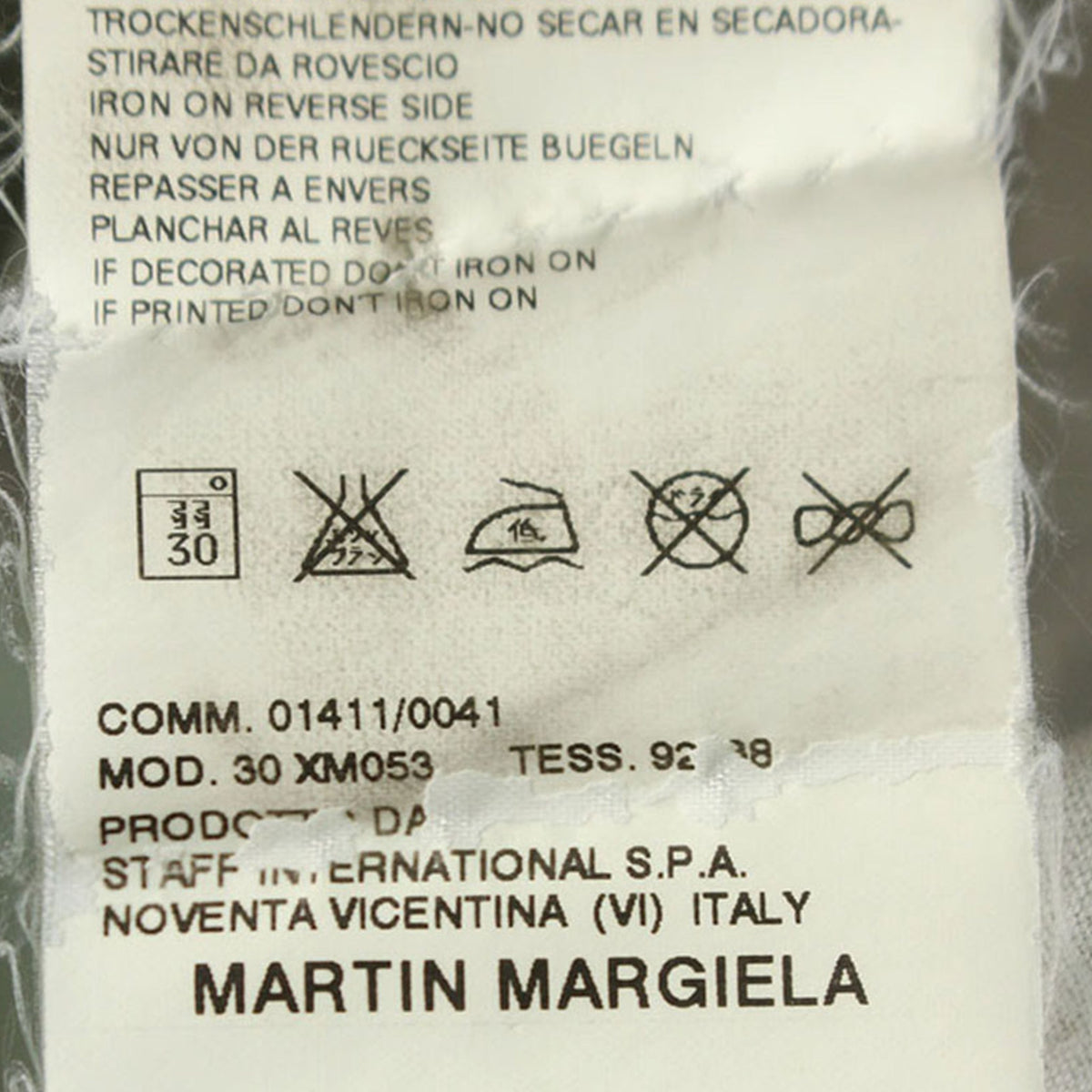 Maison Margiela 10 2004 S/S Jacket White Size 48