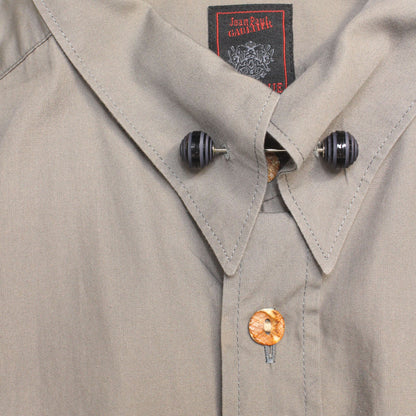 Jean Paul Gaultier Gray Long Sleeve Shirt