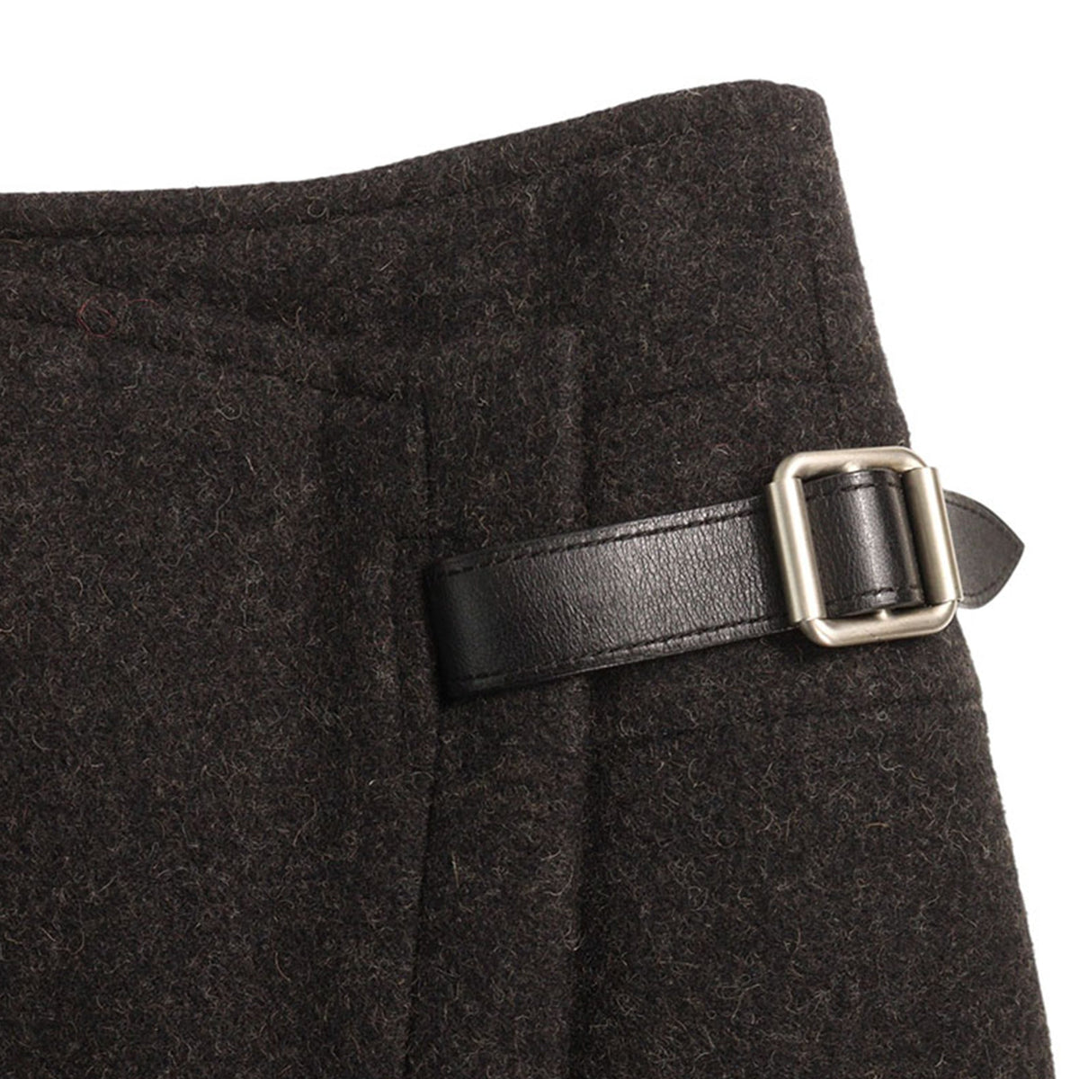 Hermes HERMÈS by Martin Margiela Sheepskin Skirt Size 36