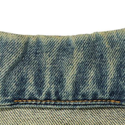 Maison Martin Margiela 2001 S/S Cotton Vest Indigo Size 40