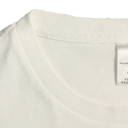 NUMBER (N)INE 2002 S/S Cotton T-Shirt White/Black Size 2
