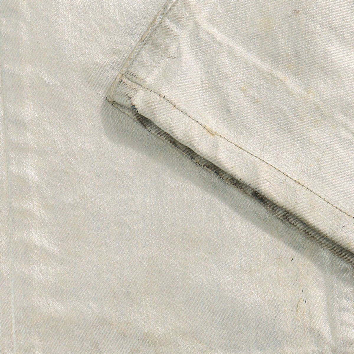 Maison Martin Margiela Cotton Silver Jeans