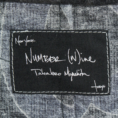 NUMBER (N)INE 2004 A/W Black Jacket Size M