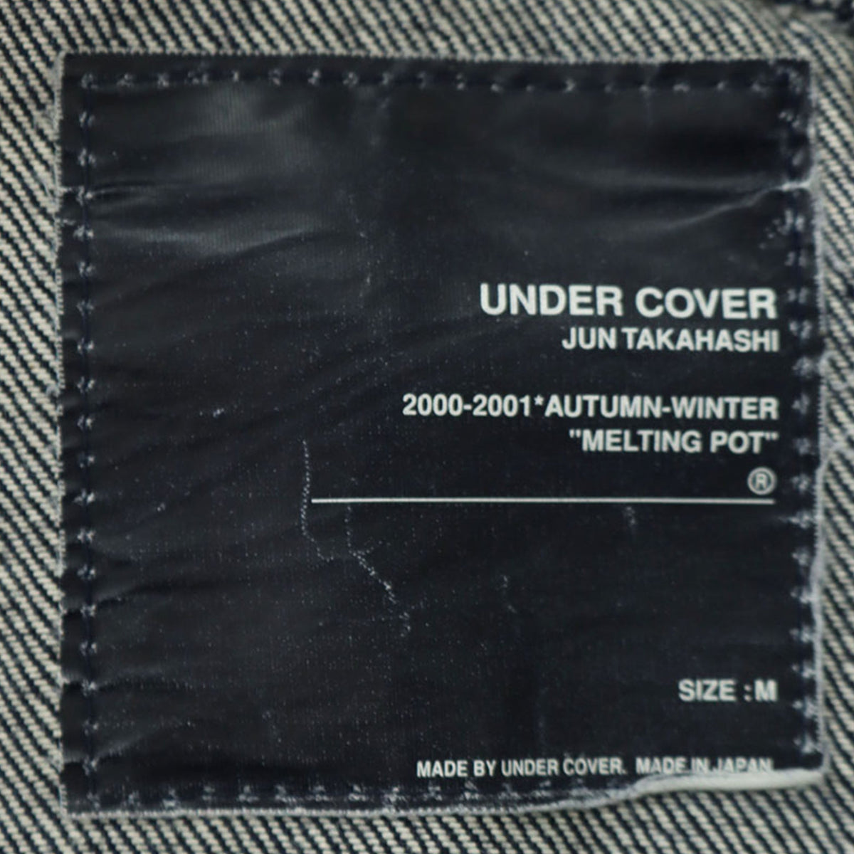 UNDERCOVER 00AW Indigo Denim Jeans Size M