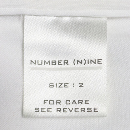 NUMBER (N)INE 2002 S/S White Jacket Size 2