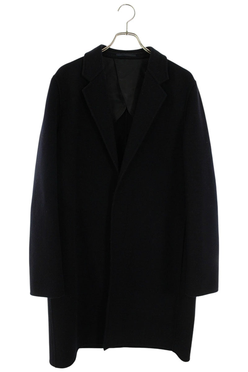 THEROW Wool Chester Coat Dark Navy Size XXS