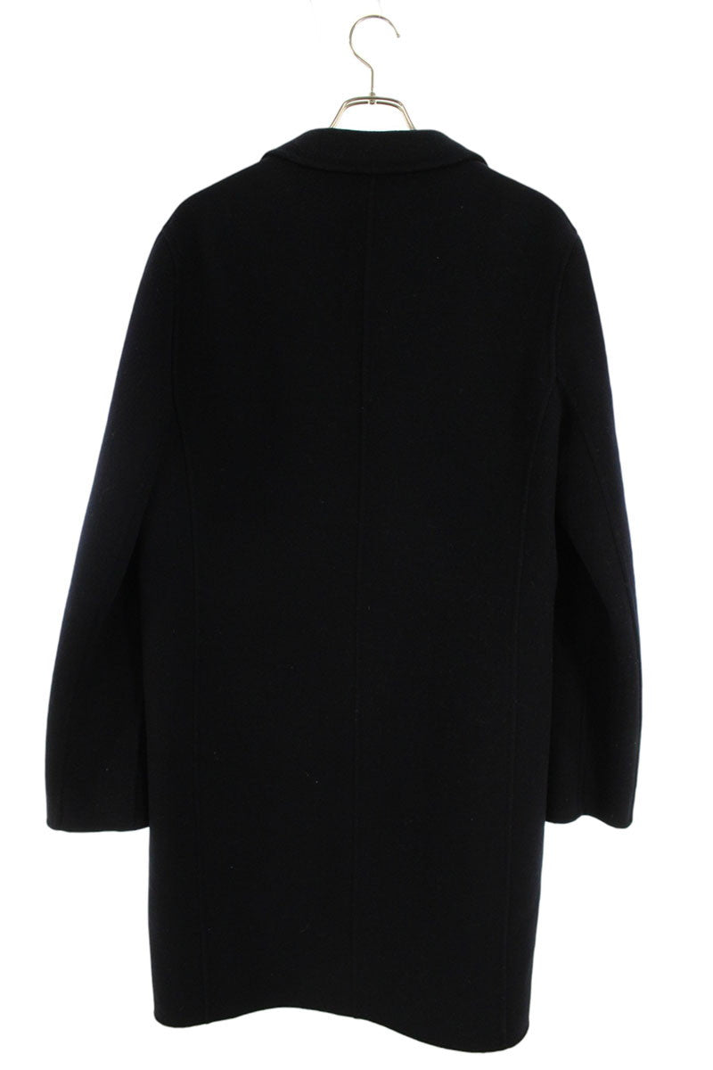 THEROW Wool Chester Coat Dark Navy Size XXS