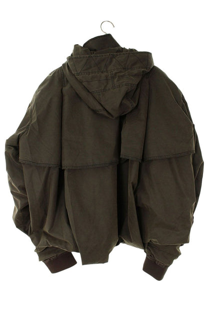 Feng Chen Wang Padded Windbreaker Blouson Dark Brown Size M