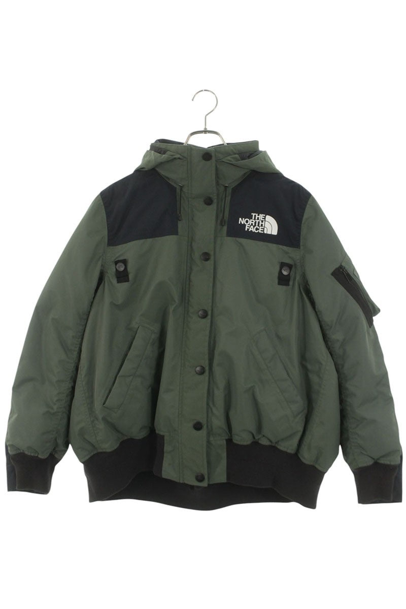 Sacai x THE NORTH FACE Nylon Bomber Jacket Khaki Size L