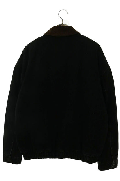 miumiu Logo Patch Corduroy Padded Blouson Multi Size XL