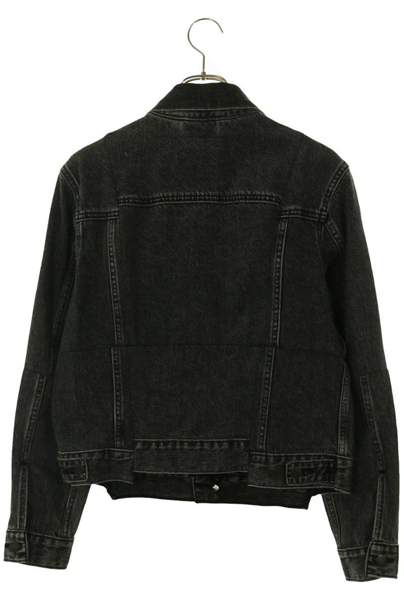 LEVI'S x VETEMENTS Black Reconstructed Denim Jacket Size M