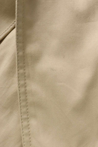 miumiu 22SS Shirt Layered Trench Coat Beige/Blue Size XXS