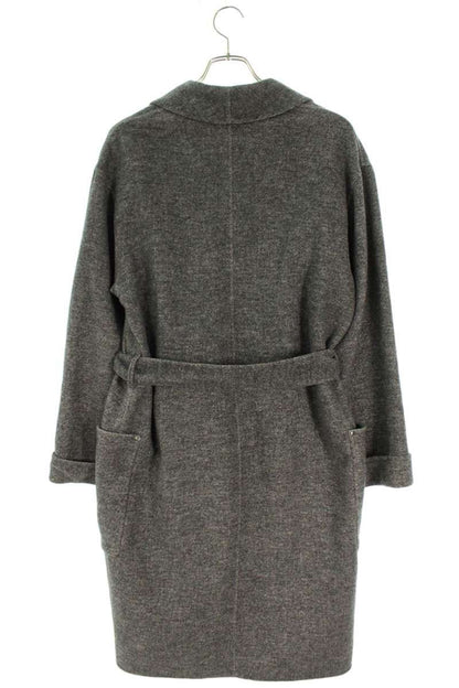 ALEXANDER WANG Wool Shawl Collar Coat Gray Size XS