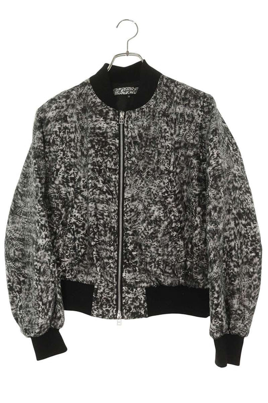 ANREALAGE Noise Print MA-1 Blouson Black Size 38