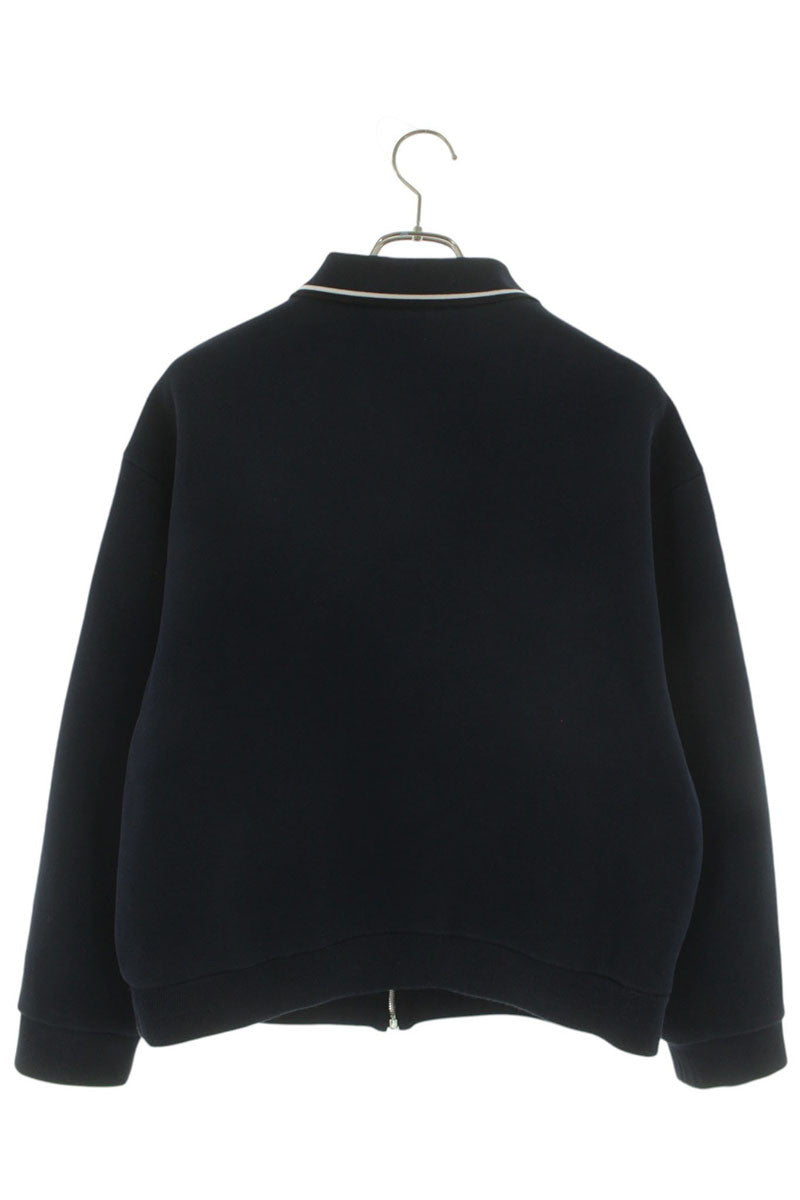 miumiu 25SS Logo Emb. Bonded Pique Jersey Blouson Size S