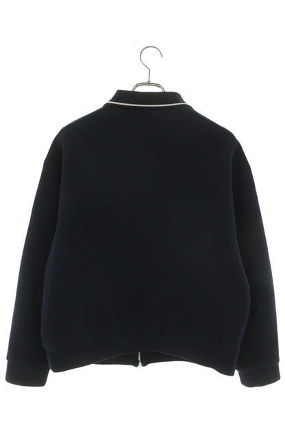 miumiu 25SS Logo Emb. Bonded Pique Jersey Blouson Size S