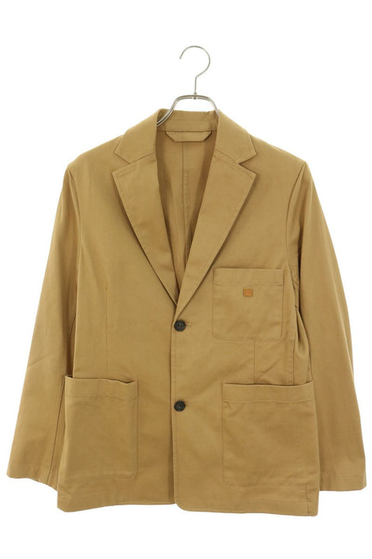 ACNE STUDIOS Face Patch Twill Jacket Beige Size XXS