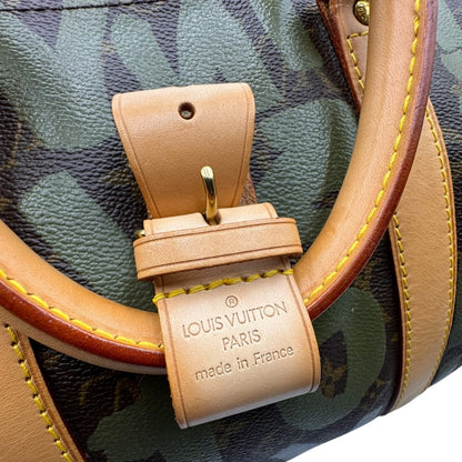 Louis Vuitton Monogram Leather Canvas Boston Bag