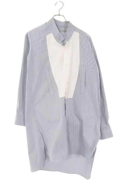 LOEWE Asymmetric Stripe Long Sleeve Shirt Size XS