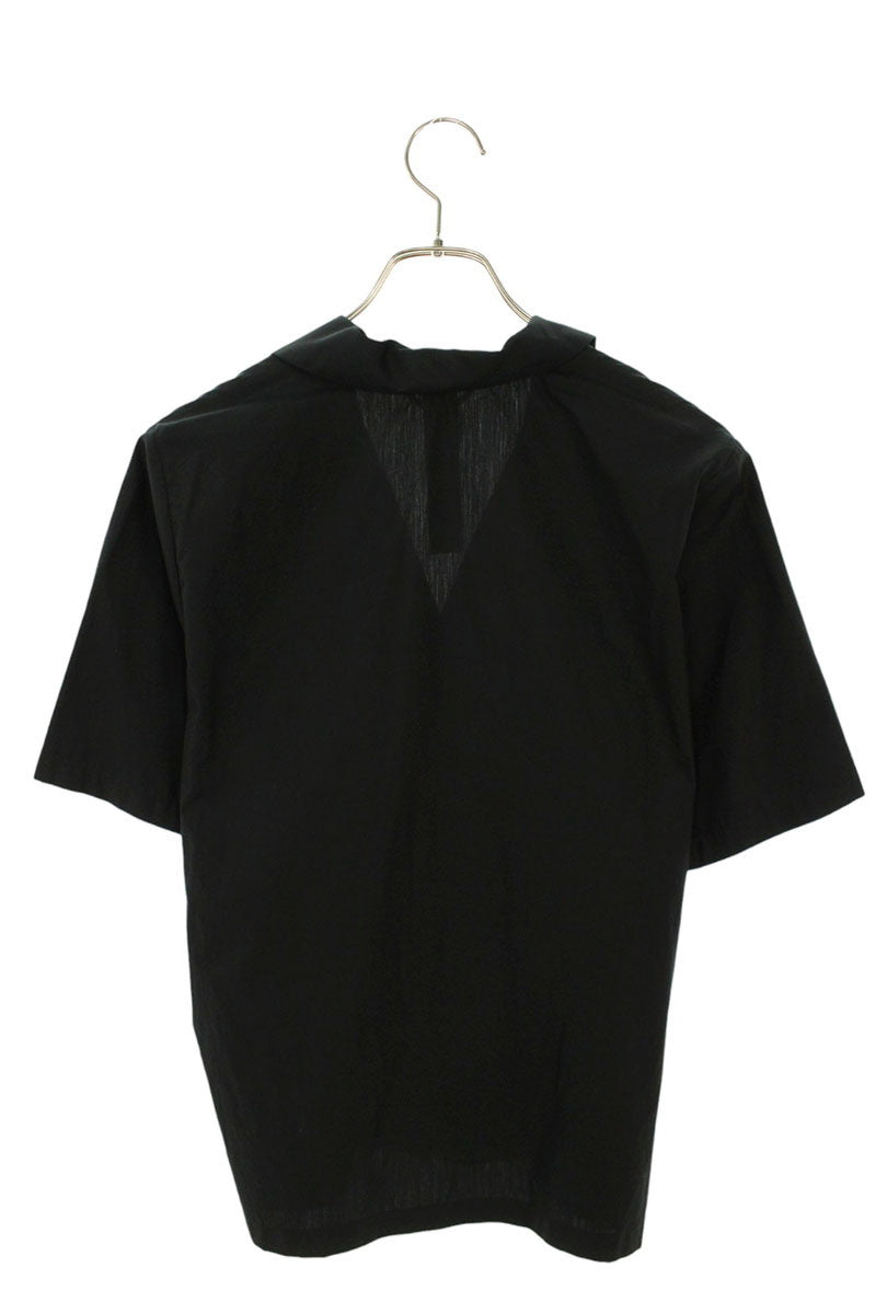 Chrome Hearts CH Embroidered Pocket S/S Shirt Black Size S