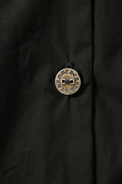 Chrome Hearts CH Embroidered Pocket S/S Shirt Black Size S