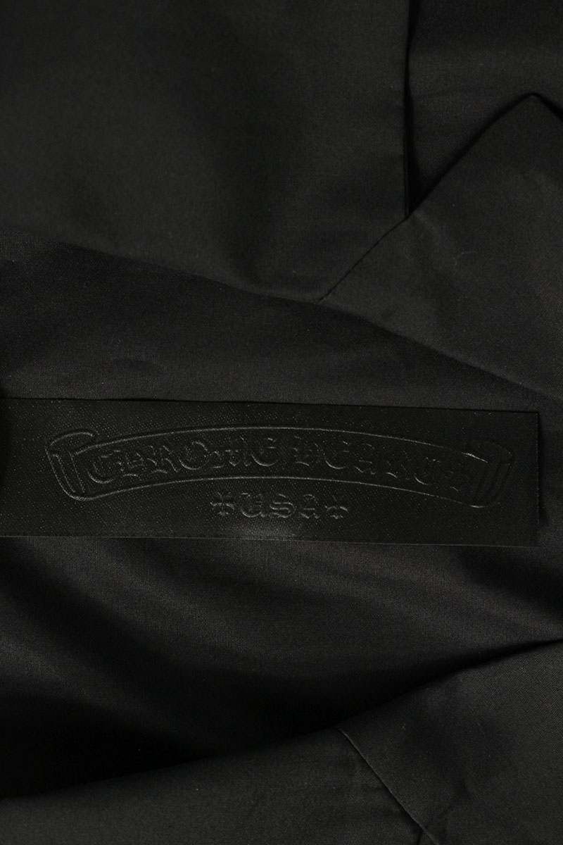 Chrome Hearts CH Embroidered Pocket S/S Shirt Black Size S