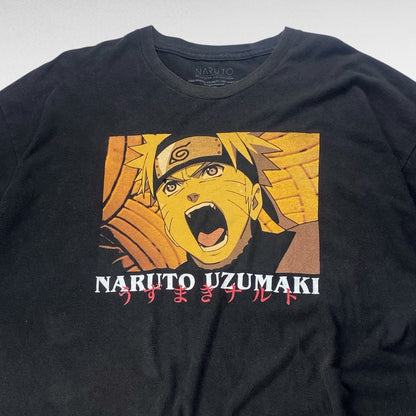 NARUTO T-Shirt Black Size 2XL