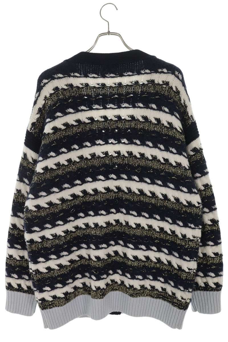 CHANEL Coco Mark Button Cashmere Blend Cardigan Size XS