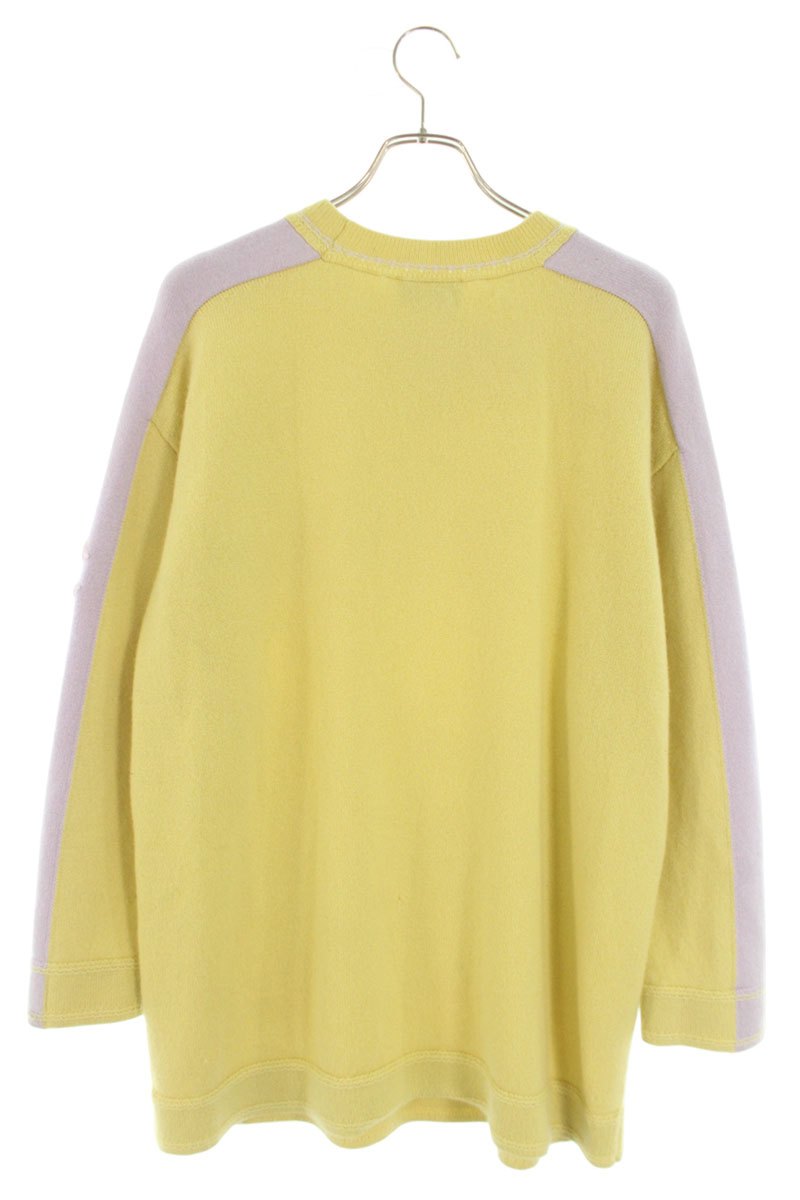 CHANEL Sequin Logo Cashmere Knit Size 38