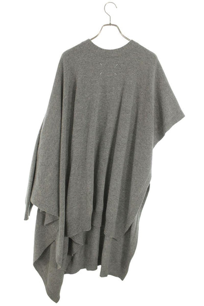 Maison Margiela S16888 Crewneck Poncho Gray Size S