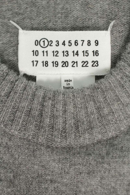 Maison Margiela S16888 Crewneck Poncho Gray Size S