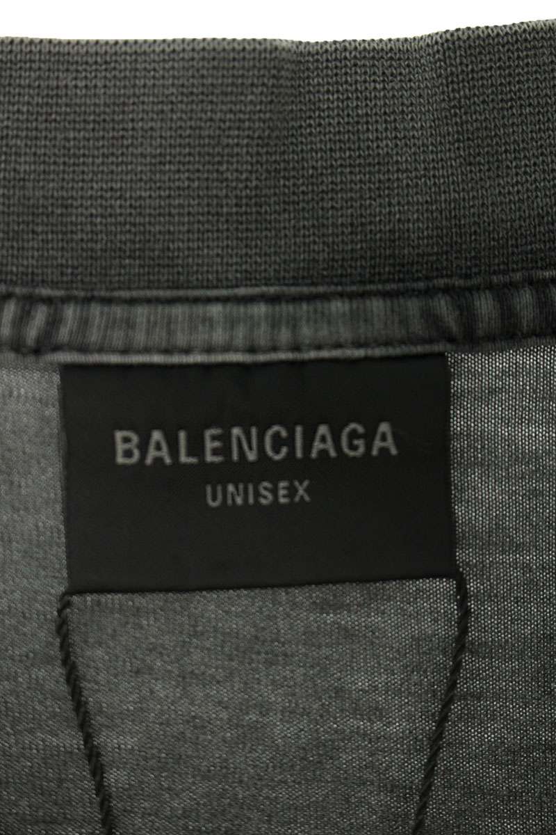 Balenciaga 25SS Long Sleeve T-Shirt Black Size 1