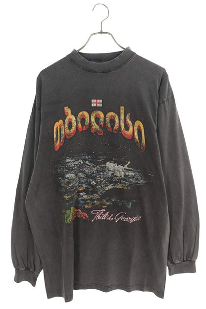 Balenciaga 25SS Long Sleeve T-Shirt Black Size 1