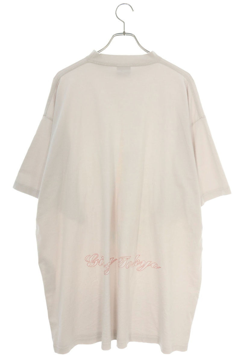 Balenciaga 24AW Vintage Print T-Shirt White Size 4