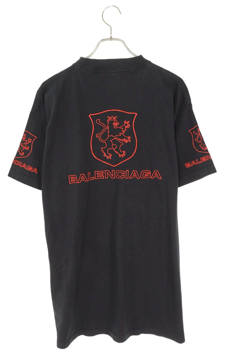 Balenciaga T-Shirt Black x Red Size 1