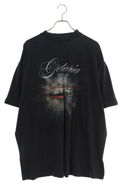 Balenciaga 25SS Oversized T-Shirt Black Size 4
