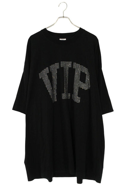 Vetements VIP Logo Oversized T-Shirt Black Size XL