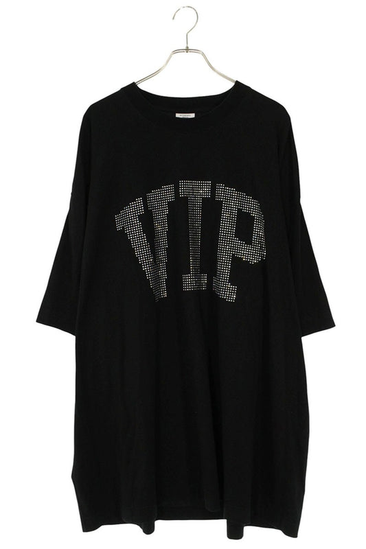 Vetements VIP Logo Oversized T-Shirt Black Size XL