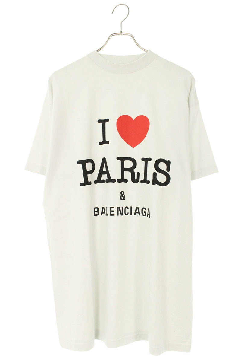 Balenciaga Print T-Shirt White Size 1