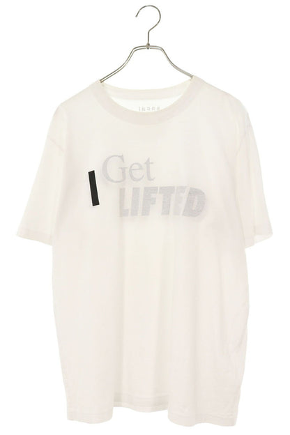 Sacai Logo Print Cotton T-Shirt White Size L