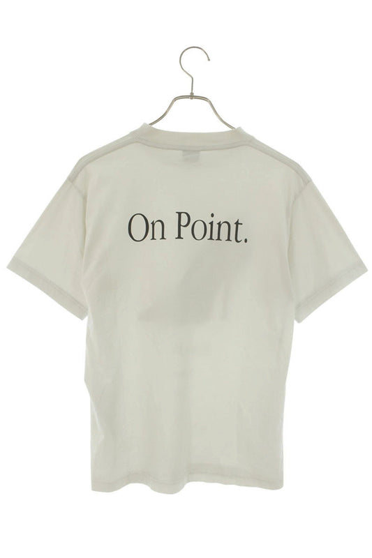 BALENCIAGA KNIFE PUMP Print T-Shirt Gray Size S