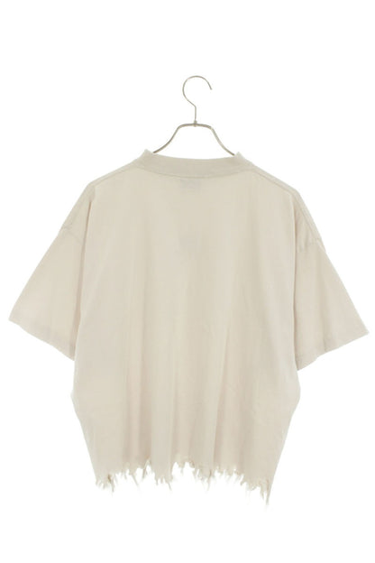 BALENCIAGA 24SS Logo Embroidered Cropped T-Shirt Size XS