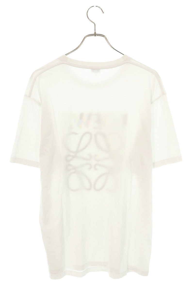 LOEWE Anagram Embroidered Relaxed Fit T-Shirt White Size S